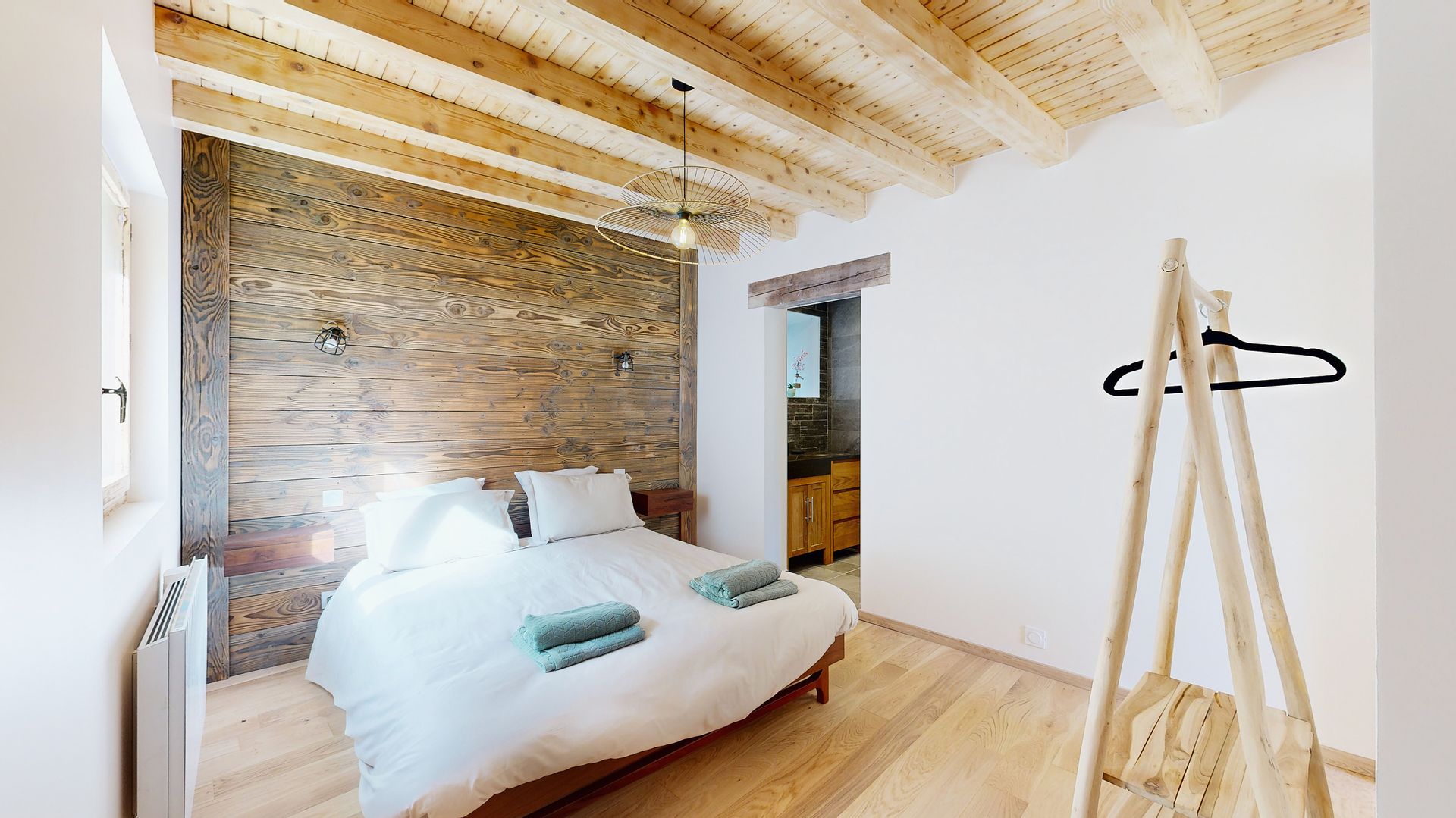 Suite parentale chalet Montchavin Les Coches avec salle de bain